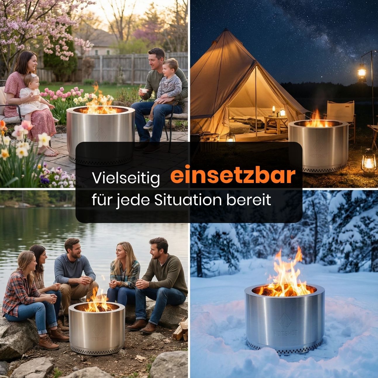 HOTSHOT Feuerschale THE HOMESEAT ∅63,5 cm